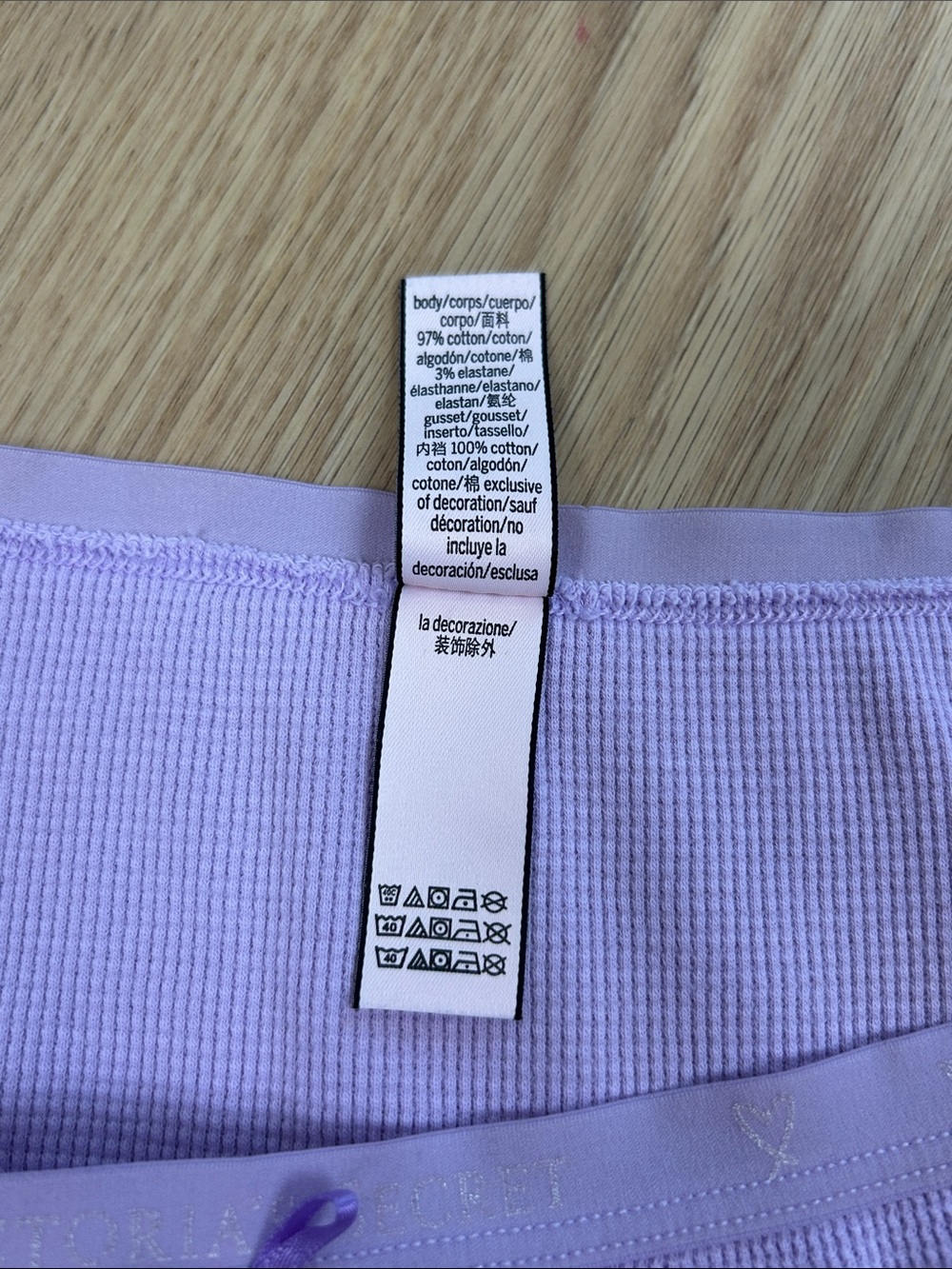 Victoria's Secret Bikini Waffle Panty M - Picture 3 of 5
